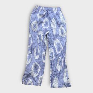 Lavender Linen Pants - Size med
